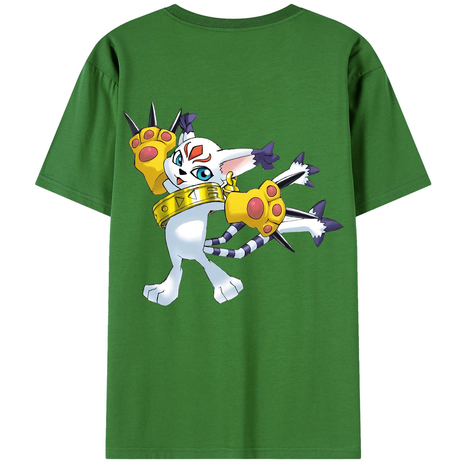 （画像用） Digimon デジタルモンスター/デジモン レディース半袖Tシャツ(バックプリント)